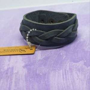 NWT Dark Blue Snap Cuff Bracelet By Shamelessly Sparkly